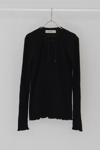 《予約》LACE UP THERMAL TOPS