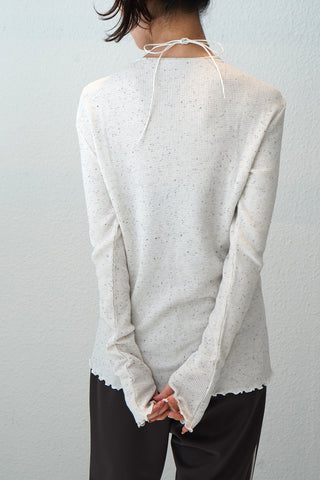 《予約》LACE UP THERMAL TOPS
