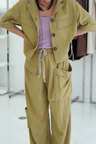 FLOAT SHEER RIBBON CAMI