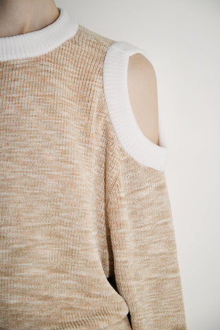 《予約》TWO FACE MIX KNIT