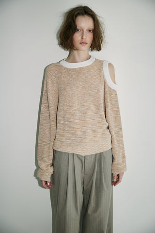 《予約》TWO FACE MIX KNIT