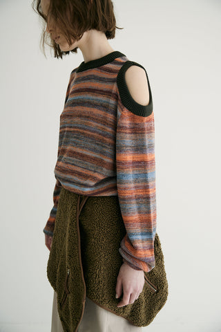 《予約》TWO FACE MIX KNIT