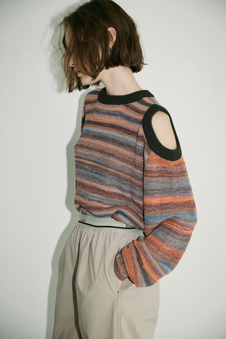《予約》TWO FACE MIX KNIT