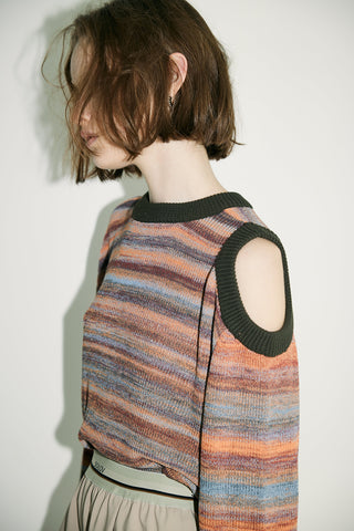 《予約》TWO FACE MIX KNIT