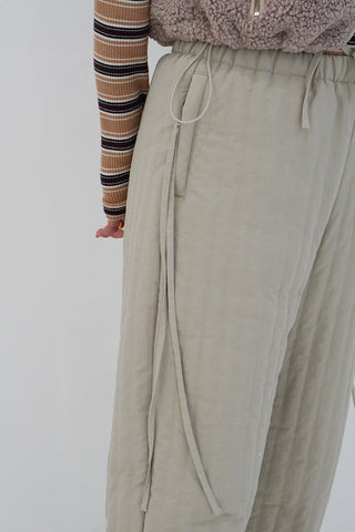 《追加予約》QUILTING USUAL PANTS