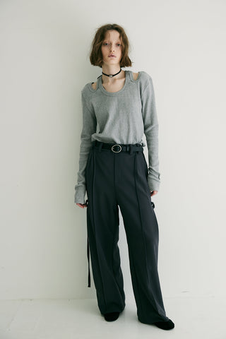 《予約》UNWIND TUCK PANTS