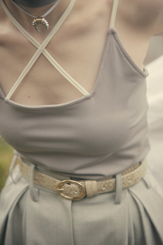 DOUBLE CROSS SWIM CAMI