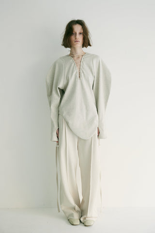 《予約》UNWIND TUCK PANTS