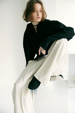 《追加予約》FOLD LACE UP TOPS