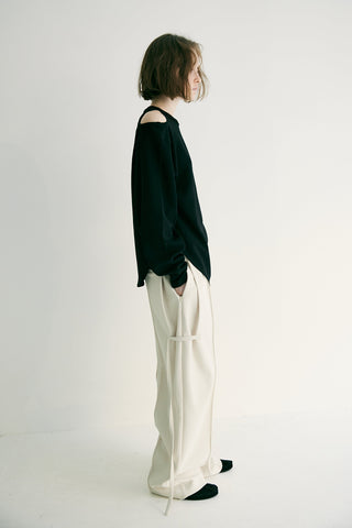 《予約》UNWIND TUCK PANTS
