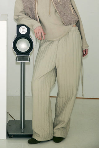 《追加予約》QUILTING USUAL PANTS