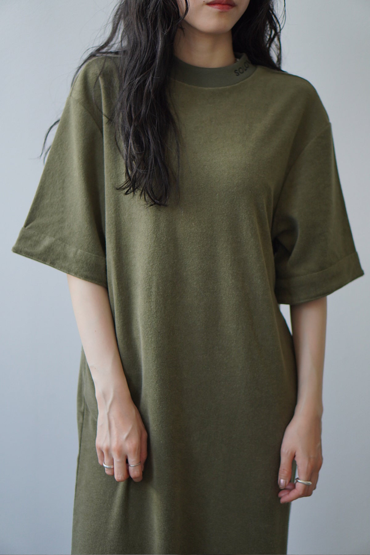 SALE》SOLOV PILE TEE DRESS (40%OFF)