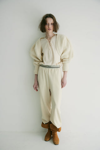 《予約》LACE UP THERMAL TOPS