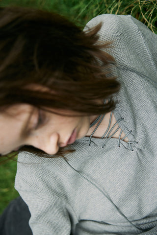 LACE UP THERMAL TOPS