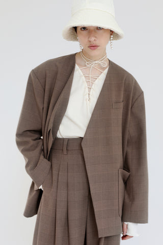 《予約》LACE UP THERMAL TOPS