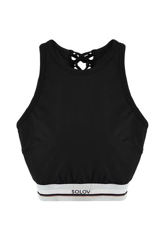 LACE UP SWIM TANK