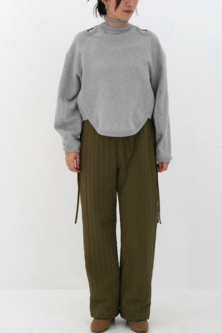 《追加予約》QUILTING USUAL PANTS