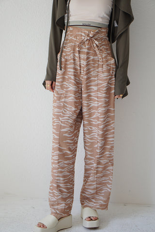 《ARCHIVE SALE》SHEER ZEBRA WIDE PANTS (40%OFF)