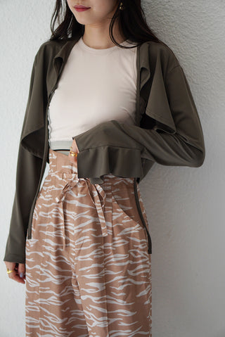《ARCHIVE SALE》SHEER ZEBRA WIDE PANTS (40%OFF)