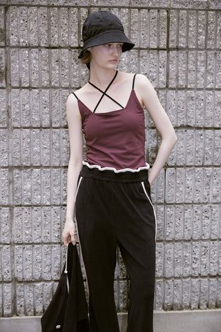 DOUBLE CROSS SWIM CAMI