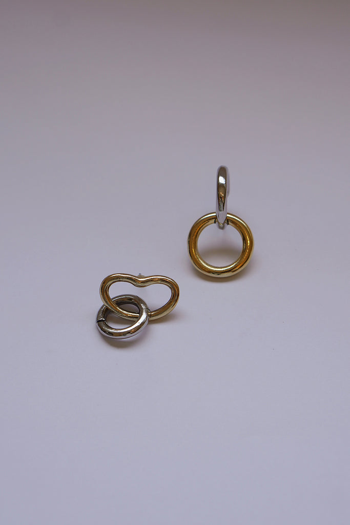 有名なブランド ピアス(両耳用) solov EARRING & PIERCE COMBI ODD