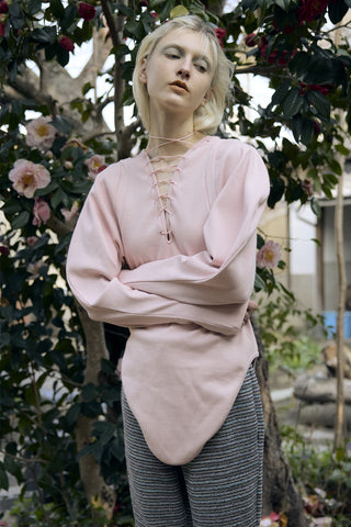 FOLD LACE UP TOPS