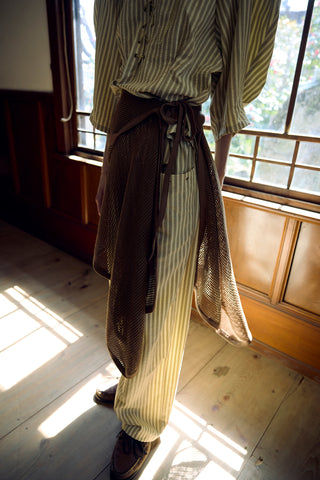 《予約》SOLOV FLOW WRAP SKIRT & HOODIE
