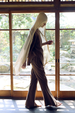 《予約》SOLOV FLOW WRAP SKIRT & HOODIE