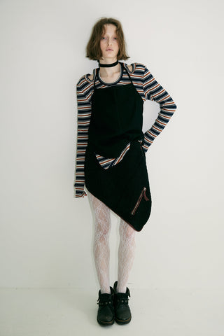 《追加予約》DUALITY RIB TOPS (BORDER)