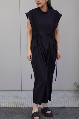 SHIRRING SWIM DRESS