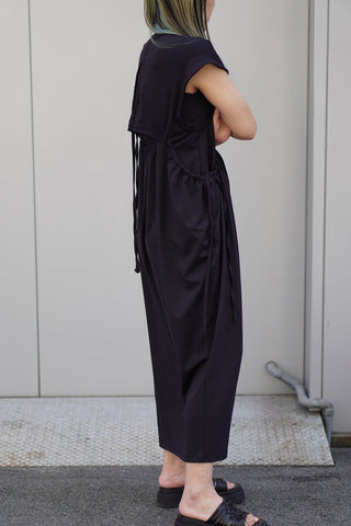 SHIRRING SWIM DRESS