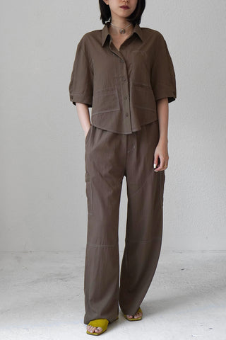 《ARCHIVE SALE》BACK OPEN WORK SHIRT (40%OFF)