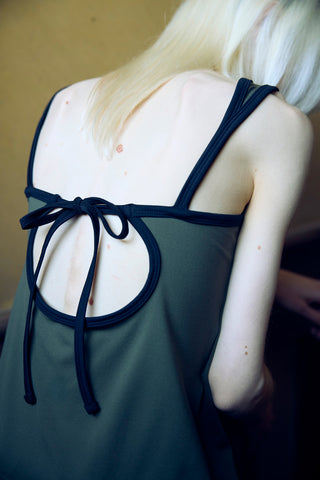 《予約》DAY & SWIM BACK RIBBON TANK