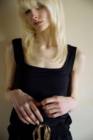 《予約》DAY & SWIM BACK RIBBON TANK