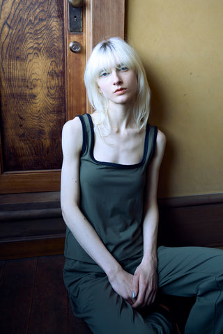 《予約》DAY & SWIM BACK RIBBON TANK