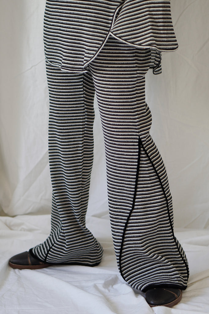 最先端 完売！SOLOV SUBLIMINAL STRIPE FLARE PANTS | artfive.co.jp