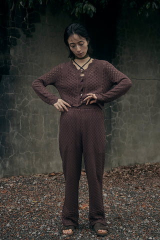 《ARCHIVE SALE》KNIT LACE PANTS (40%OFF)
