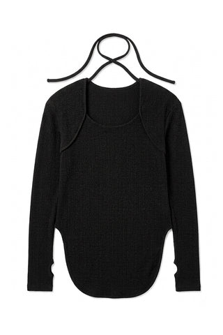 《予約》LAYERED LONG TIE TOPS