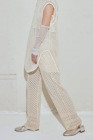 《ARCHIVE SALE》KNIT LACE PANTS (40%OFF)