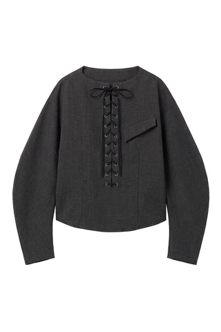 《予約》PASSENGER LACE-UP TOPS