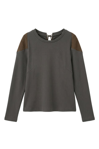 《予約》TRACE LACE-UP TOPS