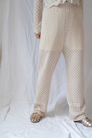《ARCHIVE SALE》KNIT LACE PANTS (40%OFF)