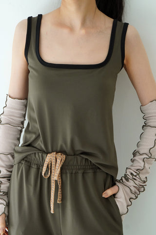 《予約》DAY & SWIM BACK RIBBON TANK