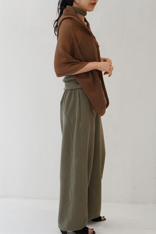 《予約》SOLOV FLOW WRAP SKIRT & HOODIE