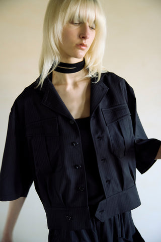 《予約》PINSTRIPE KATE SHIRT
