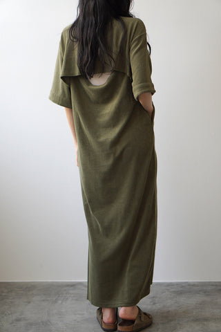 《ARCHIVE SALE》SOLOV PILE TEE DRESS (50%OFF)