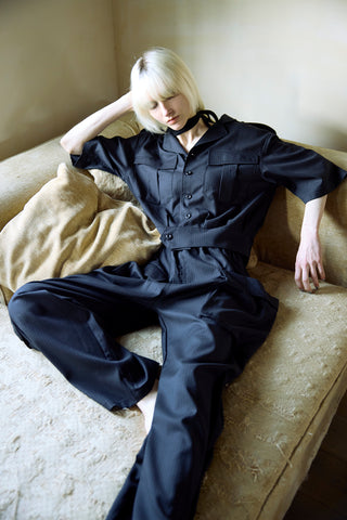 PINSTRIPE POCKET PANTS（6/26発売）
