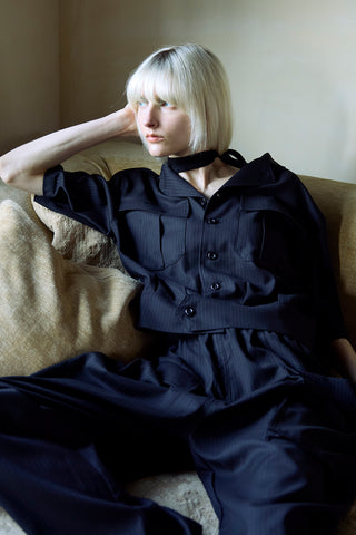 《予約》PINSTRIPE KATE SHIRT