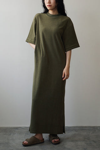 《ARCHIVE SALE》SOLOV PILE TEE DRESS (50%OFF)