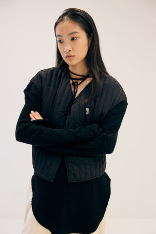 《予約》LAYERED LONG TIE TOPS